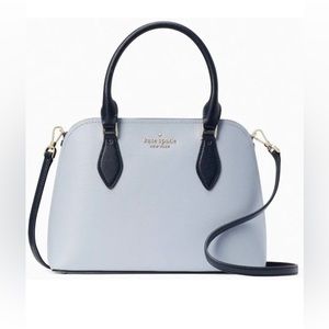 Kate Spade Small Satchel Darcy Blue Multy Lather Crossbody Bag K8596 NWT $359 FS